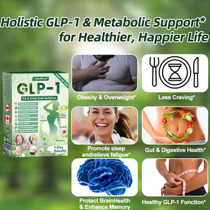 CA Magasin officiel | BuildLeaf® GLP-1 8-en-1 Solution orale Fit & Vital (Modifications visibles en 7 jours) ✅ Pour l'obésité, la santé cardiovasculaire, le diabète, l'apnée du sommeil, la santé intestinale, les problèmes articulaires et plus encore