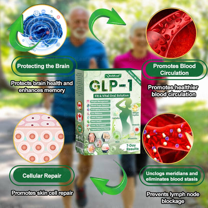CA Magasin officiel | BuildLeaf® GLP-1 8-en-1 Solution orale Fit & Vital (Modifications visibles en 7 jours) ✅ Pour l'obésité, la santé cardiovasculaire, le diabète, l'apnée du sommeil, la santé intestinale, les problèmes articulaires et plus encore