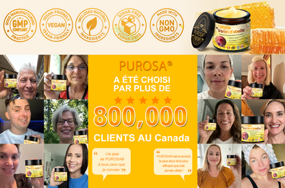 🐝🐝PUROSA® Venin d'abeille  Crème de restauration de la peau🔥 DERNIÈRE JOURNÉE – 80 % DE RABAIS !
