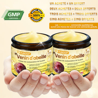 🐝🐝PUROSA® Venin d'abeille  Crème de restauration de la peau🔥 DERNIÈRE JOURNÉE – 80 % DE RABAIS !
